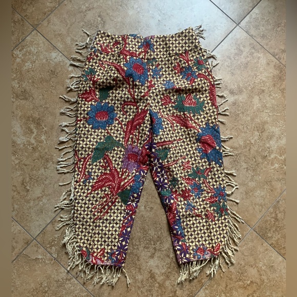 Antonio Berardi Printed Straight Leg Pants | size Small - Picture 2 of 7